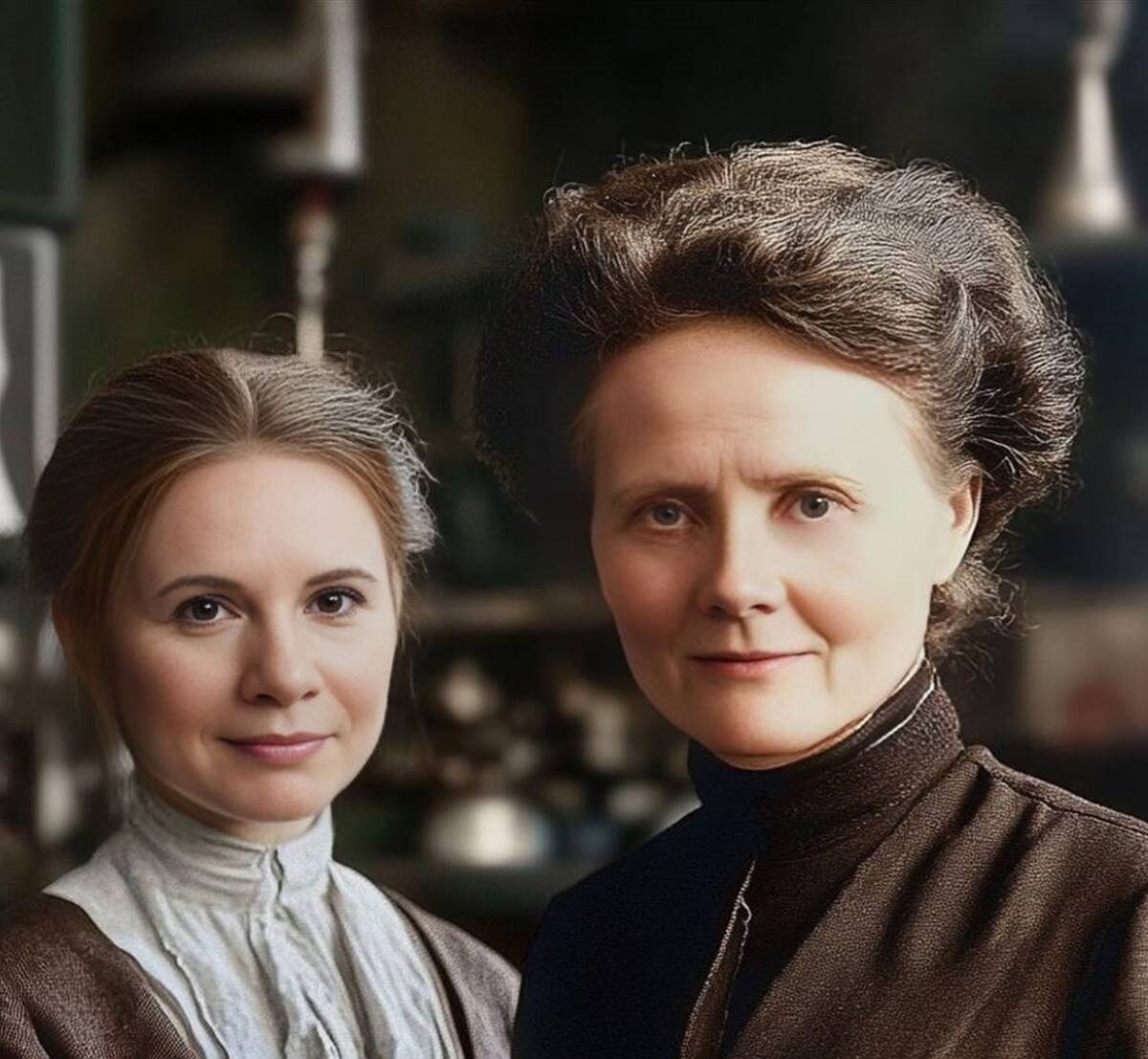 AI Photo Booth with Röntgen and Curie at TURKRAD
