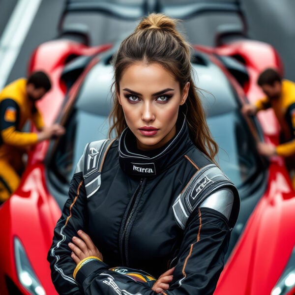 Collezione di foto con scambio di volti realizzata con AI Car Photo Booth