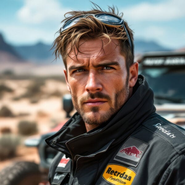 Collezione di foto con scambio di volti realizzata con AI Car Photo Booth