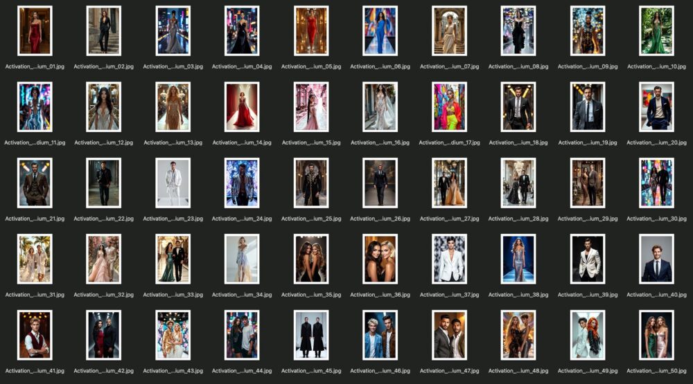 Fashion & Podium Photo Booth AI Face Swap Collection - Realistic 50 Images - Image 9