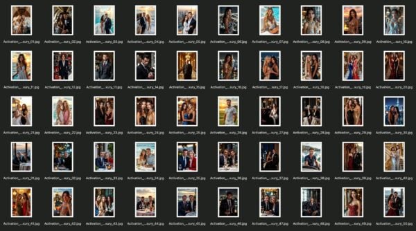 lux Colecție AI Luxury Lifestyle Photo Booth Face Swap