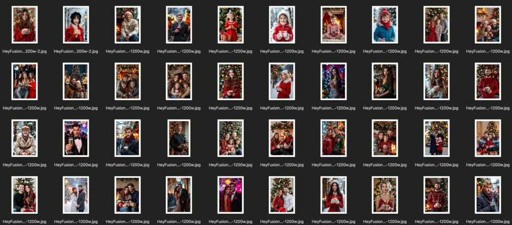 New Year - Christmas - Santa Photo Booth AI Face Swap Collection - Realistic 81 Images - Image 5