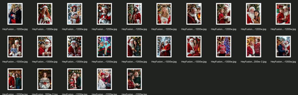 New Year - Christmas - Santa Photo Booth AI Face Swap Collection - Realistic 81 Images - Image 6