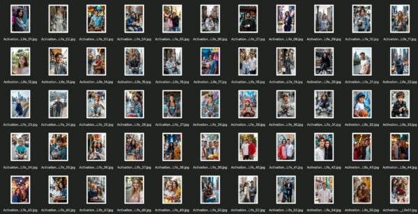 AI City Life Fotokabine Gesichtstausch-Sammlung