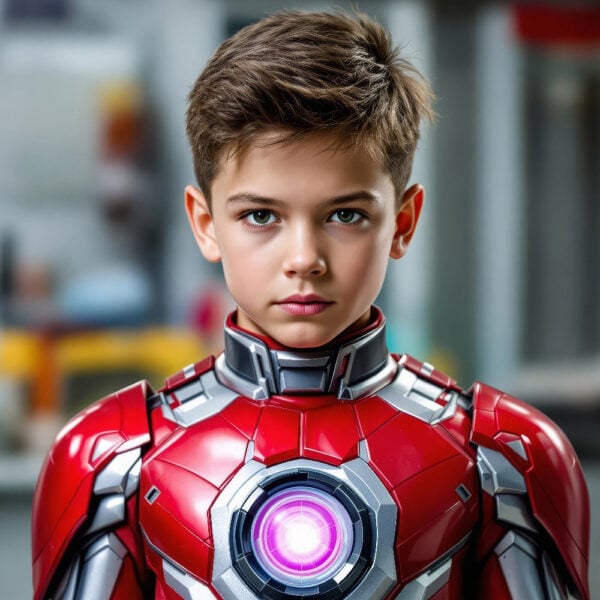 Coleção de troca de rostos da cabine fotográfica AI Superhero