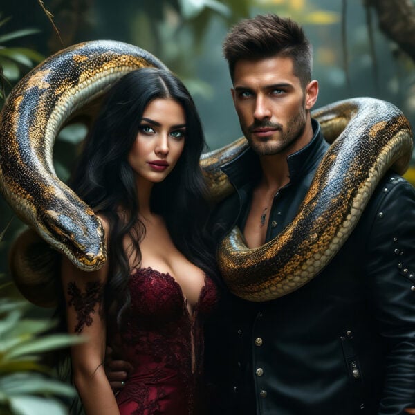 AI Nature wildlife portraits featuring majestic animals like lions, elephants, and whales, transformed with stunning AI technology.