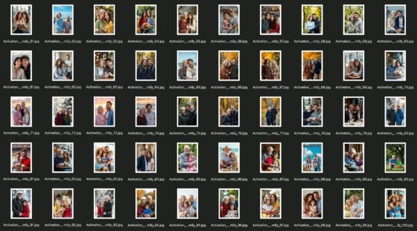 AI Family Collection | Create Unforgettable Family Memories with AI-powered Portraits