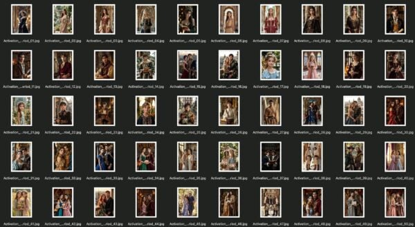 rennaisance AI Renaissance Era Photo Booth Face Swap Collection