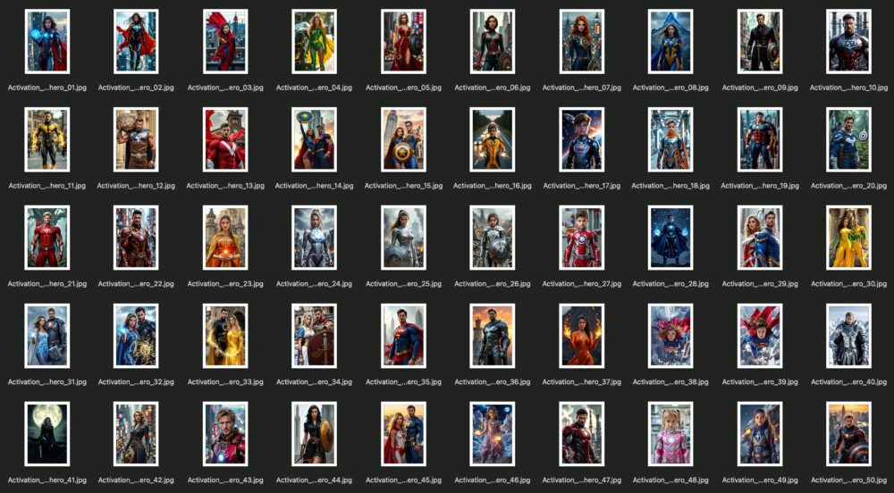 Superhero - Photo Booth AI Face Swap Collection - Realistic 50 Images - Image 8