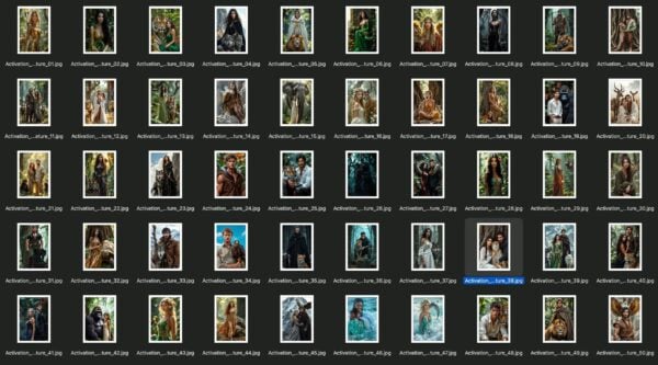 AI Nature Wildlife Photo Booth Face Swap Collection