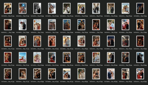 AI Romantic Couple Photo Booth Face Swap Collection