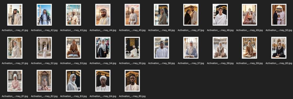 Sacred Journey Hajj & Umrah : AI Face Swap Collection Realistic 65 AI Photos - Image 12