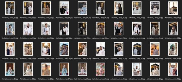 Viagem_Sagrada_12 AI Mecca Photo Booth Coleção Face Swap