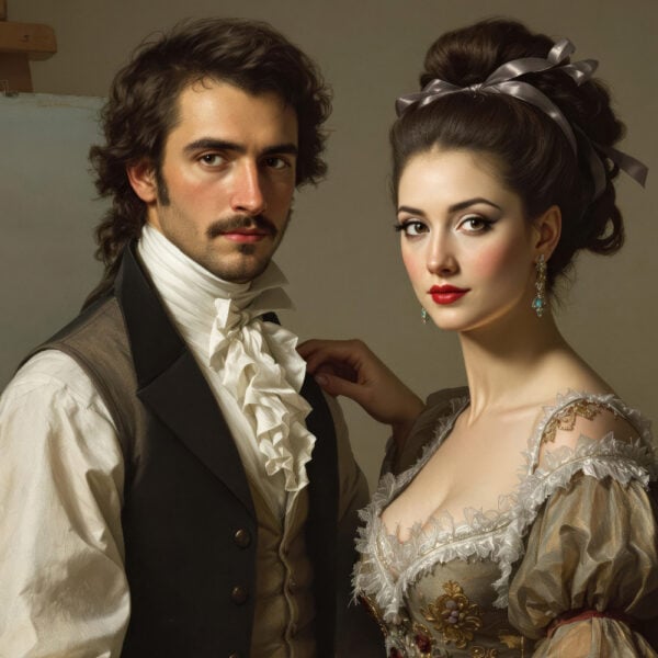 exemple.jpeg Cabine photographique de l'époque victorienne AI Collection Face Swap