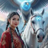 sample.jpeg AI Mystic Spring portrait featuring nomadic spring attire, mystical spring landscapes, and the spirit of nomadic traditions in a vibrant, AI-generated scene.
