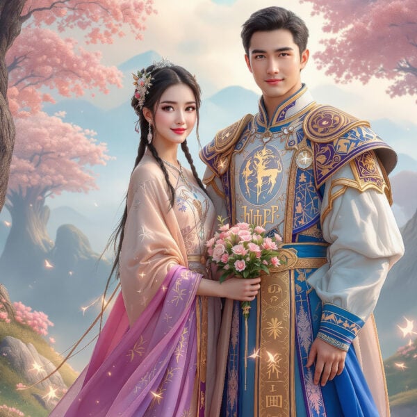 sample.jpeg AI Mystic Spring Photo Booth Face Swap Collection