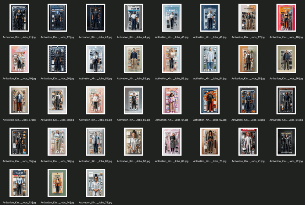 AI Doll Jobs Packaging Collection | Explore AI Careers in Toy Packaging with AI Desings - Image 12