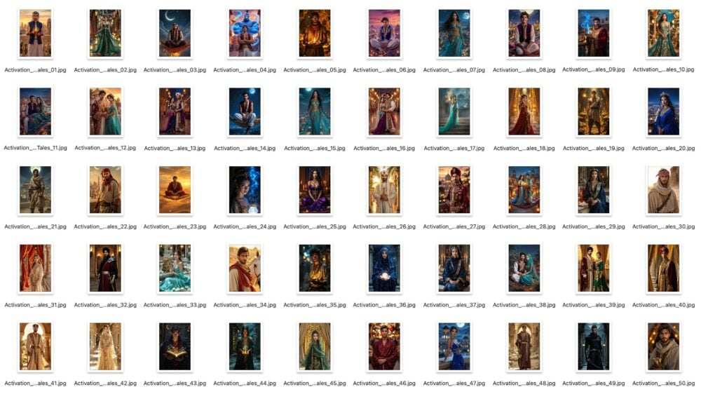 AI Orient Tales Collection | Experience the Magic of Aladdin and 1001 Nights with AI Portraits - Image 8