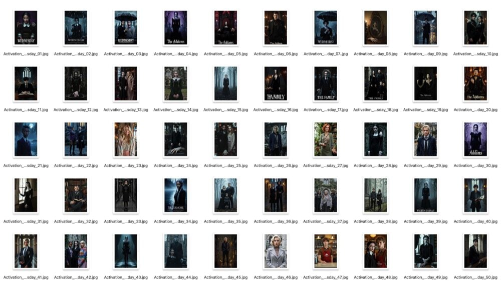 AI Nevermore Chronicles Collection | Unleash Your Dark Side with Stunning AI Portraits - Image 12