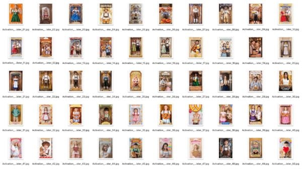 AI Oktoberfest Blister Photo Booth Face Swap Collection