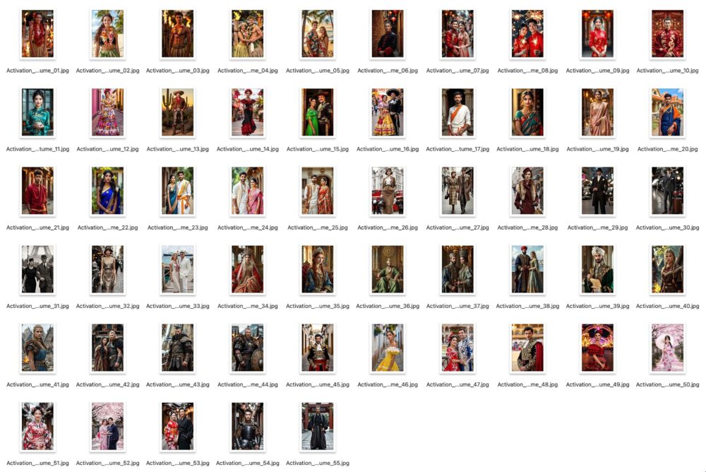 AI Traditional Costume Collection | Step into the World of Global Cultural Heritage - Image 8