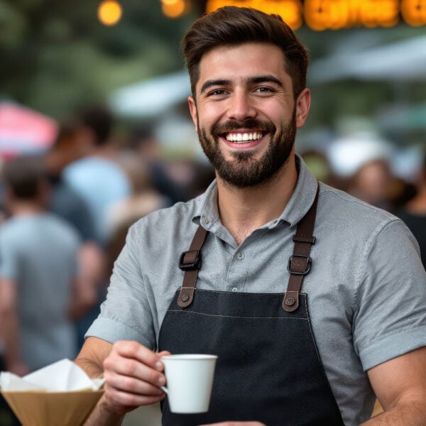 Collection de photos « Face Swap » prises au photomaton du festival AI Coffee