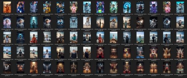 AI au-delà de l'imagination Photo Booth Face Swap Collection