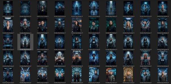 Colección de intercambio de caras de AI FutureOps Photo Booth