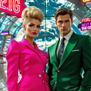 AI Retro Future Collection | Where Vintage Vibes Meet Futuristic Dreams