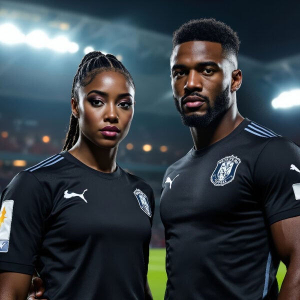 Collection de photos sportives avec échange de visages réalisées à l'aide de l'IA