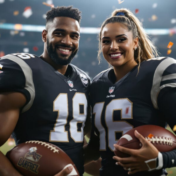 Collezione di foto con scambio di volti AI Sports Photo Booth