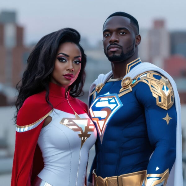 Collezione di foto con scambio di volti AI Superhero Photo Booth