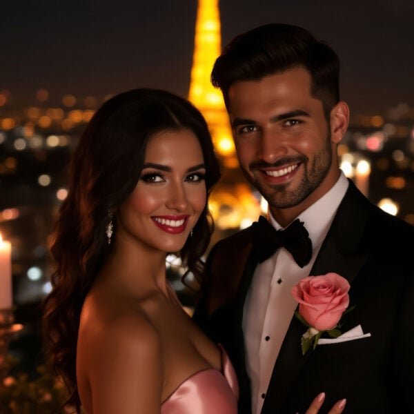 Coleção de troca de rostos para cabine fotográfica do Dia dos Namorados com IA