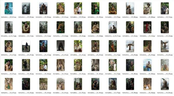 Colección AI Nature Wildlife Photo Booth Face Swap