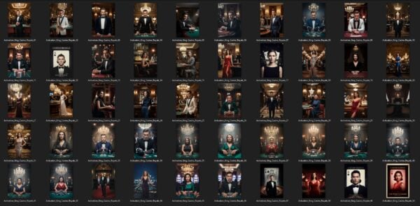 AI Casino Royale Fotomatón Colección Face Swap