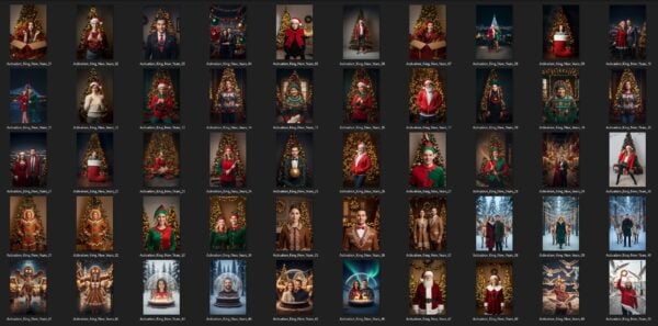 AI Anul Nou V3 Photo Booth Face Swap Colecție