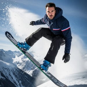 AI SnowRush Sports Photo Booth Collezione Face Swap