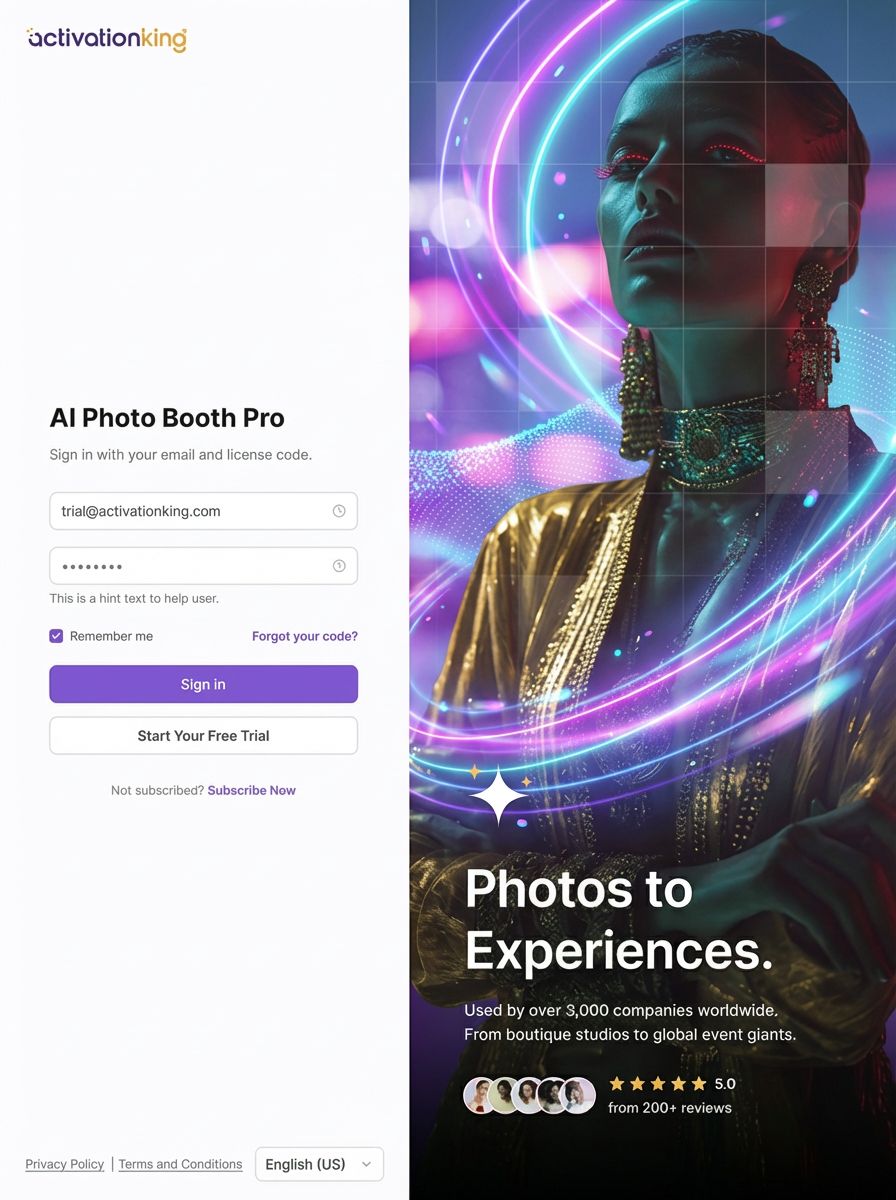 AI Photo Booth Software AI Photo Booth Software