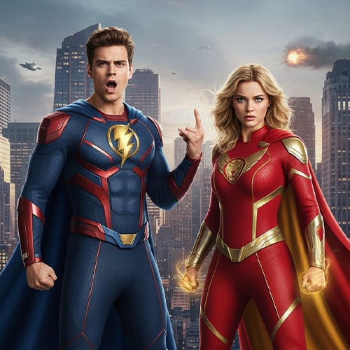 AI Photo Booth Software Superhero Photo Booth AI Effect